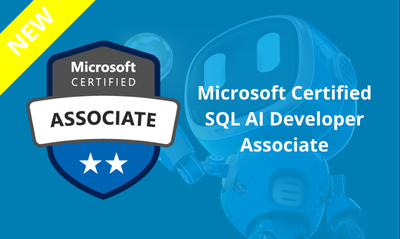 Microsoft Certified SQL AI Developer Associate 400×239